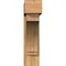 Ekena Millwork Imperial Block Rough Sawn Bracket w/ Offset Brace, Western Red Cedar, 8"W x 32"D x 32"H BKT0806X32X32IMP05RWR - alternate 2